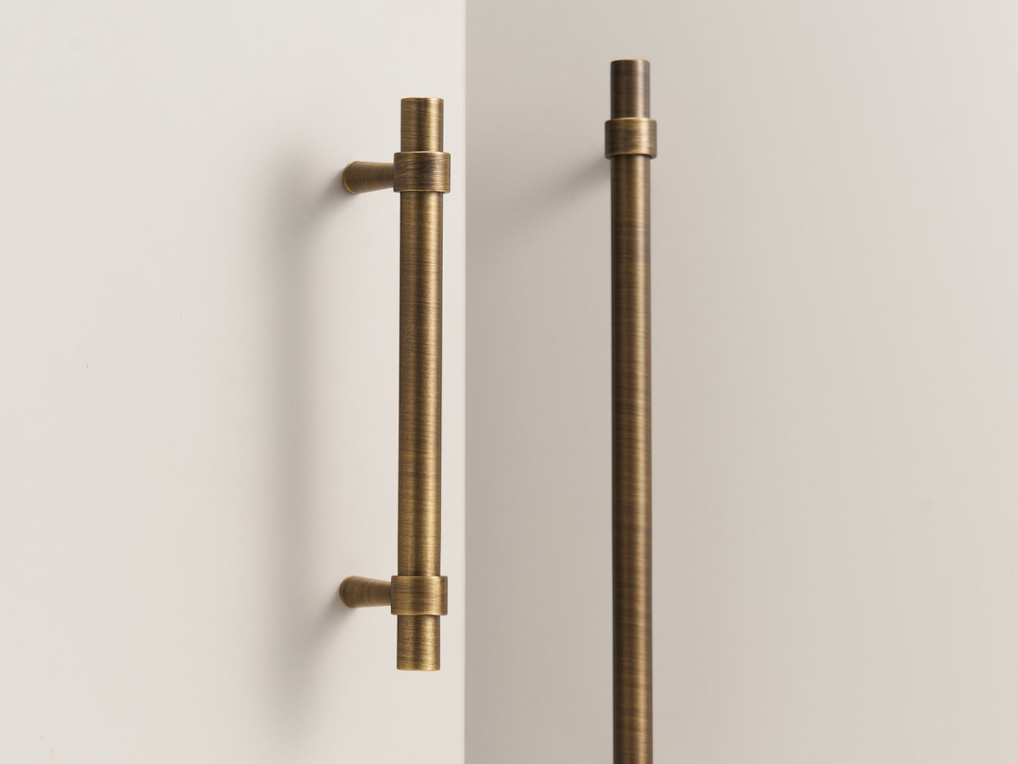 Solid Brass T-Handles and T-Knobs – Solid Brass in Brushed & Antique Finishes
