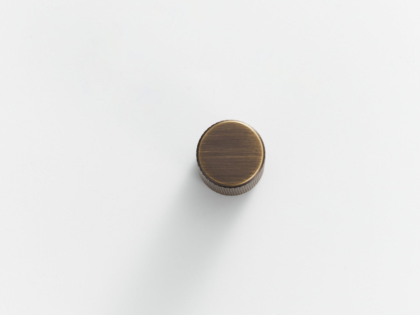 Antique Knurled Solid Brass Cabinet Handles