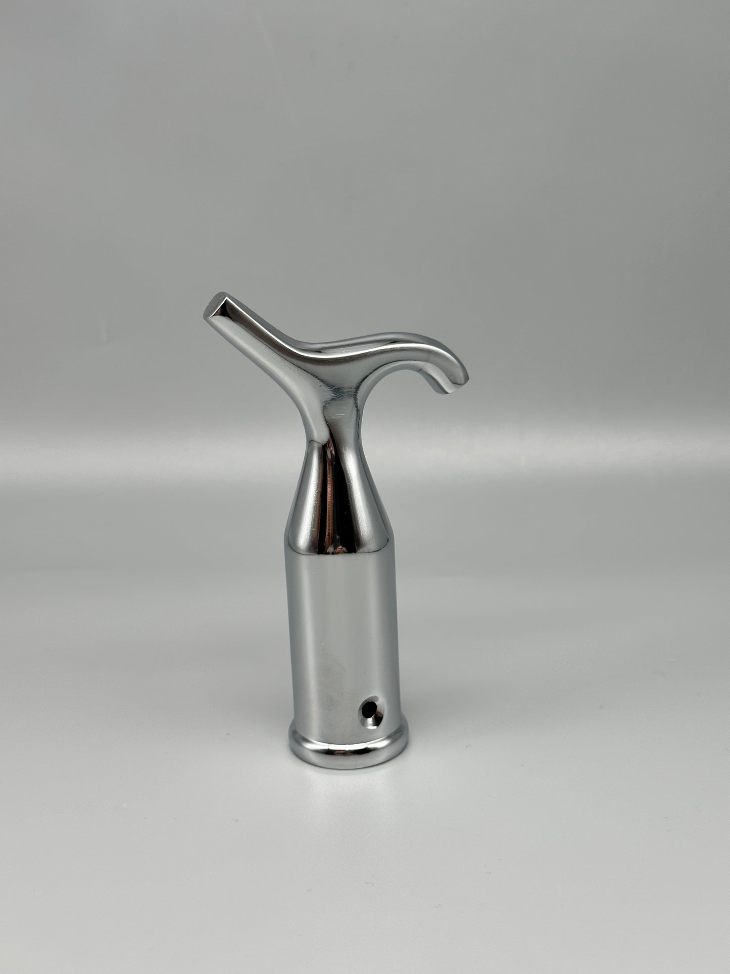 Solid Chrome Pole Hook - Sash Window Hooks - 125mm