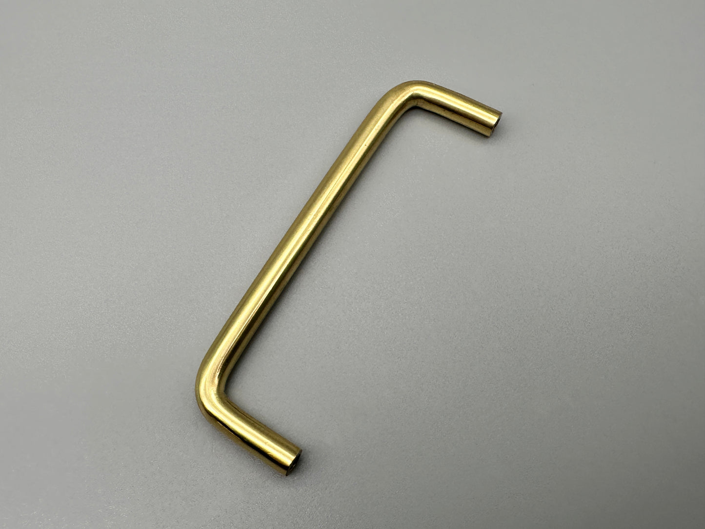 Minimal Solid Brass Pull Handles - Rear Fix - 100mm & 150mm - Pack of 1