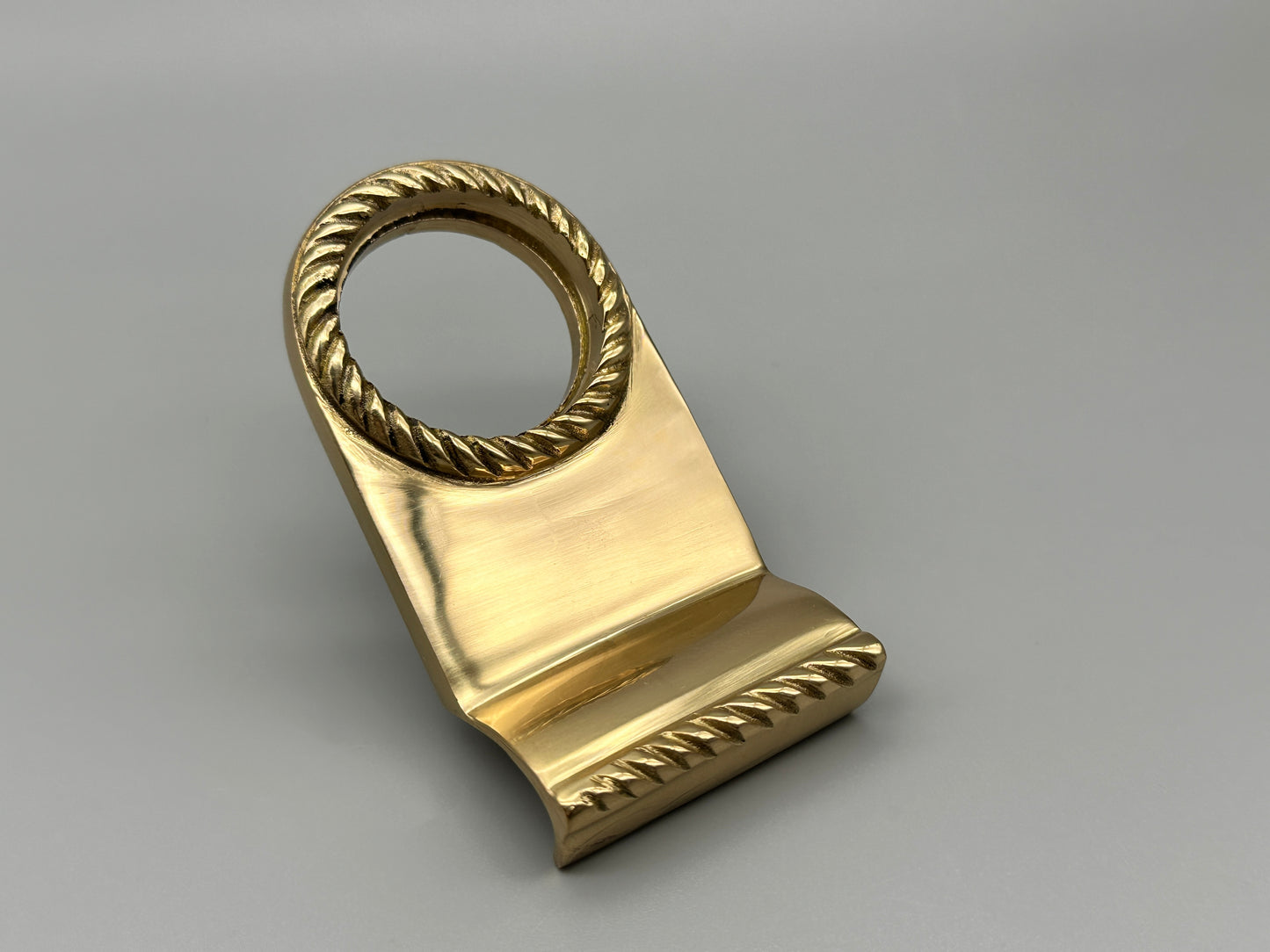 Georgian Solid Brass Victorian Cylinder Pull 90mm - Pack of 1