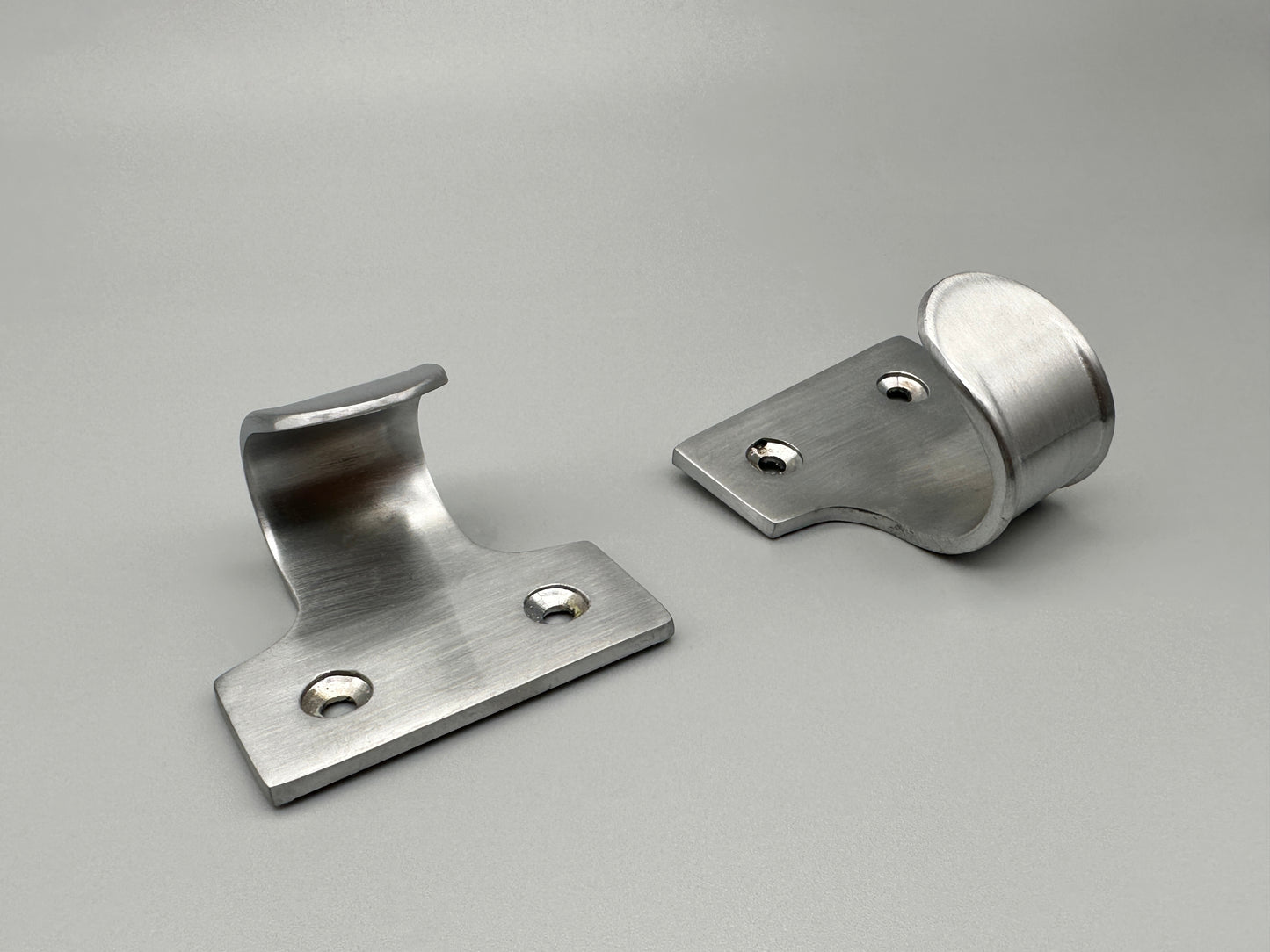 Satin Chrome Sash Window Lifts - Satin Ring Shaped Sash Lifts - Pack of 1