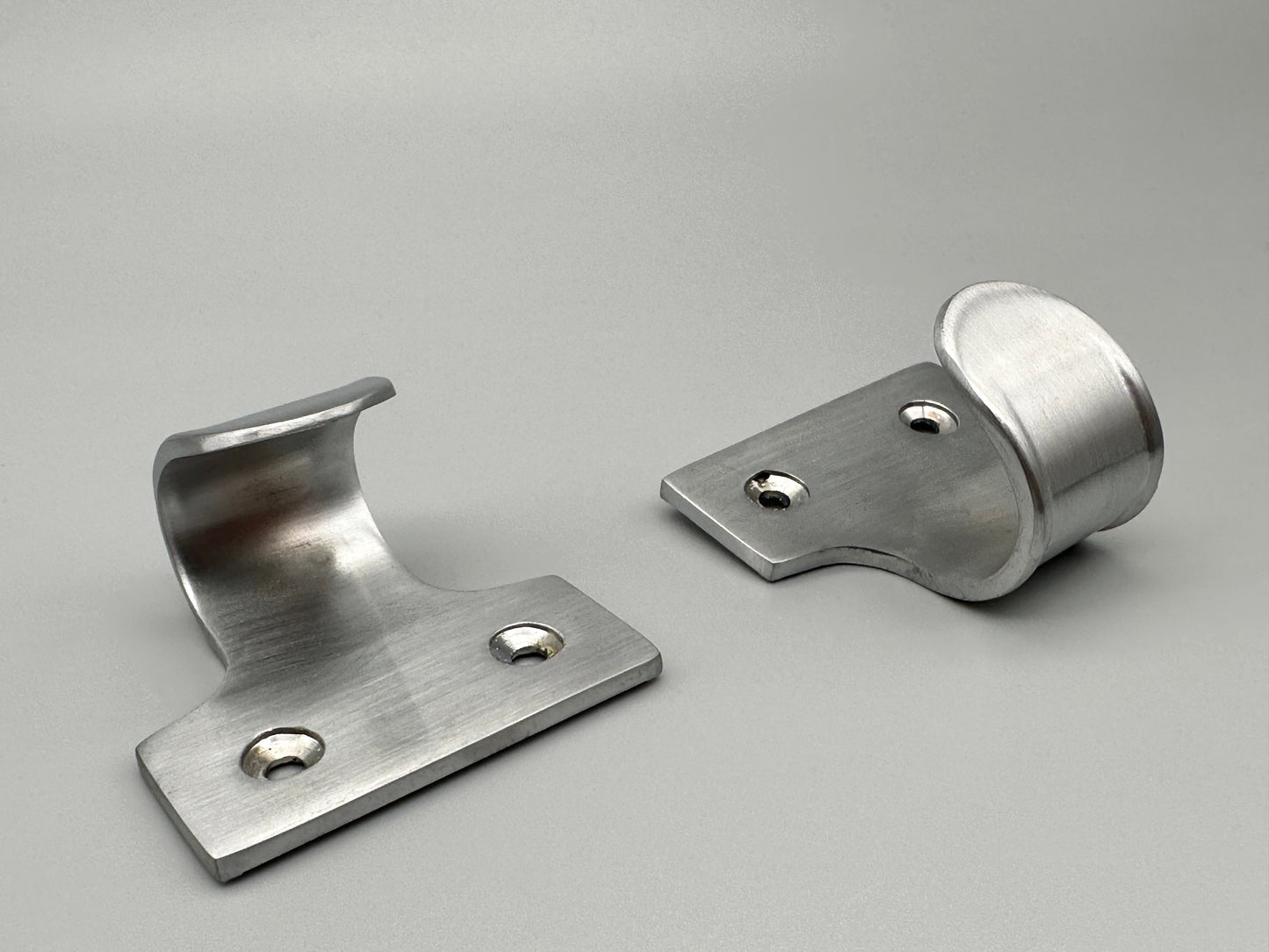 Satin Chrome Sash Window Lifts - Satin Ring Shaped Sash Lifts - Pack of 1