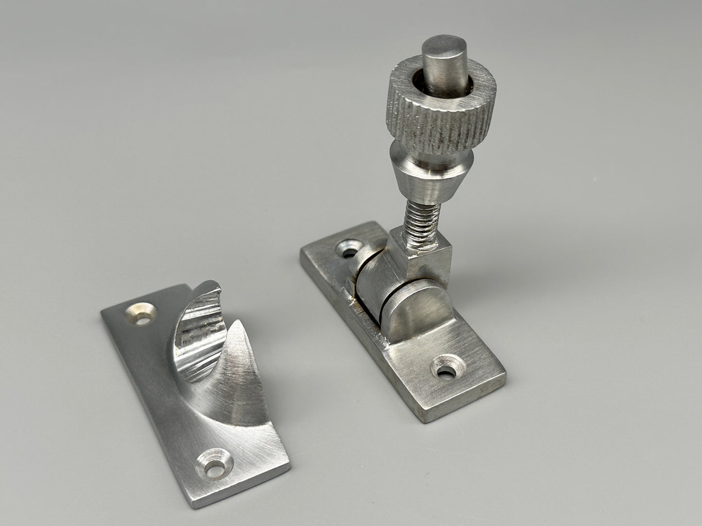 Satin Chrome Sash Window Locks - Satin Brighton Lock - Pack of 1