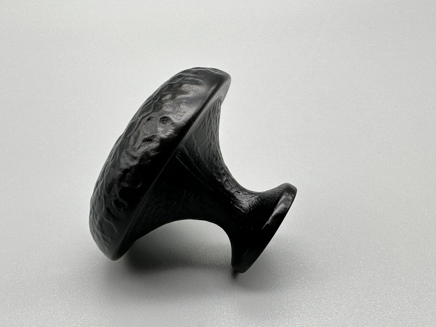 Hammer Craft Black Rounded Knobs 38mm - Aged Style - Pack of 1