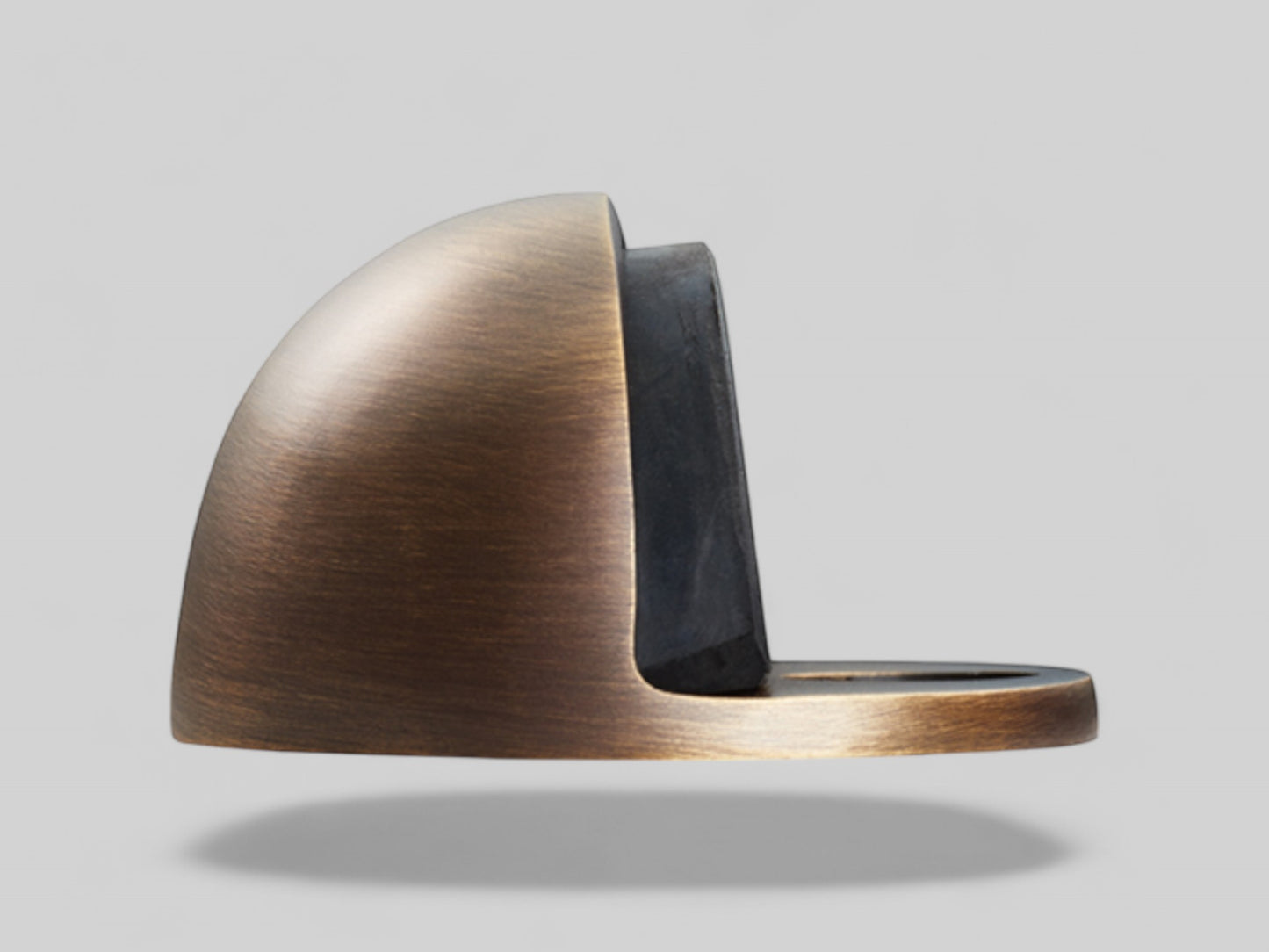 Oval Floor Mounted Door Stop – Antique Brass / Polished Brass / Satin Brass – 32mm