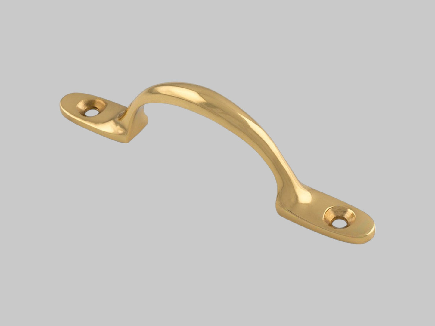 Sash Handle – Polished Brass – 102mm