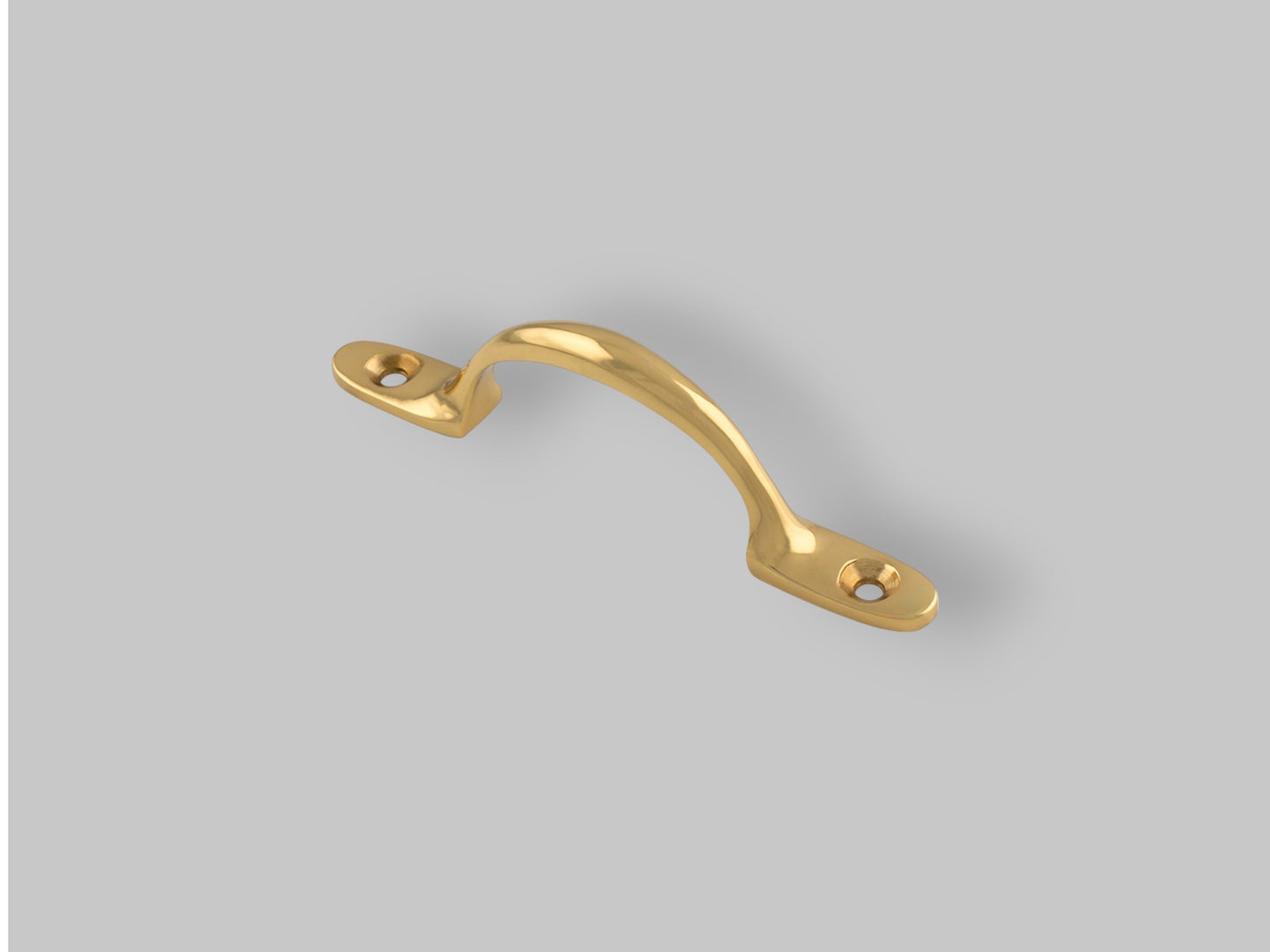 Sash Handle – Polished Brass – 102mm