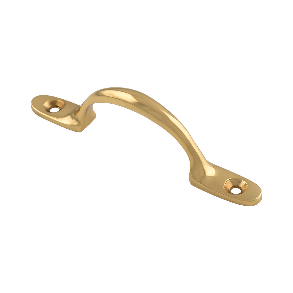 Sash Handle – Polished Brass – 102mm