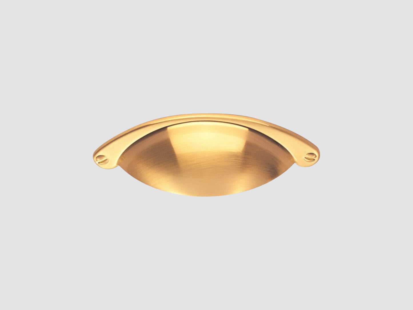 Cup Pattern Handle 64mm – Satin Brass