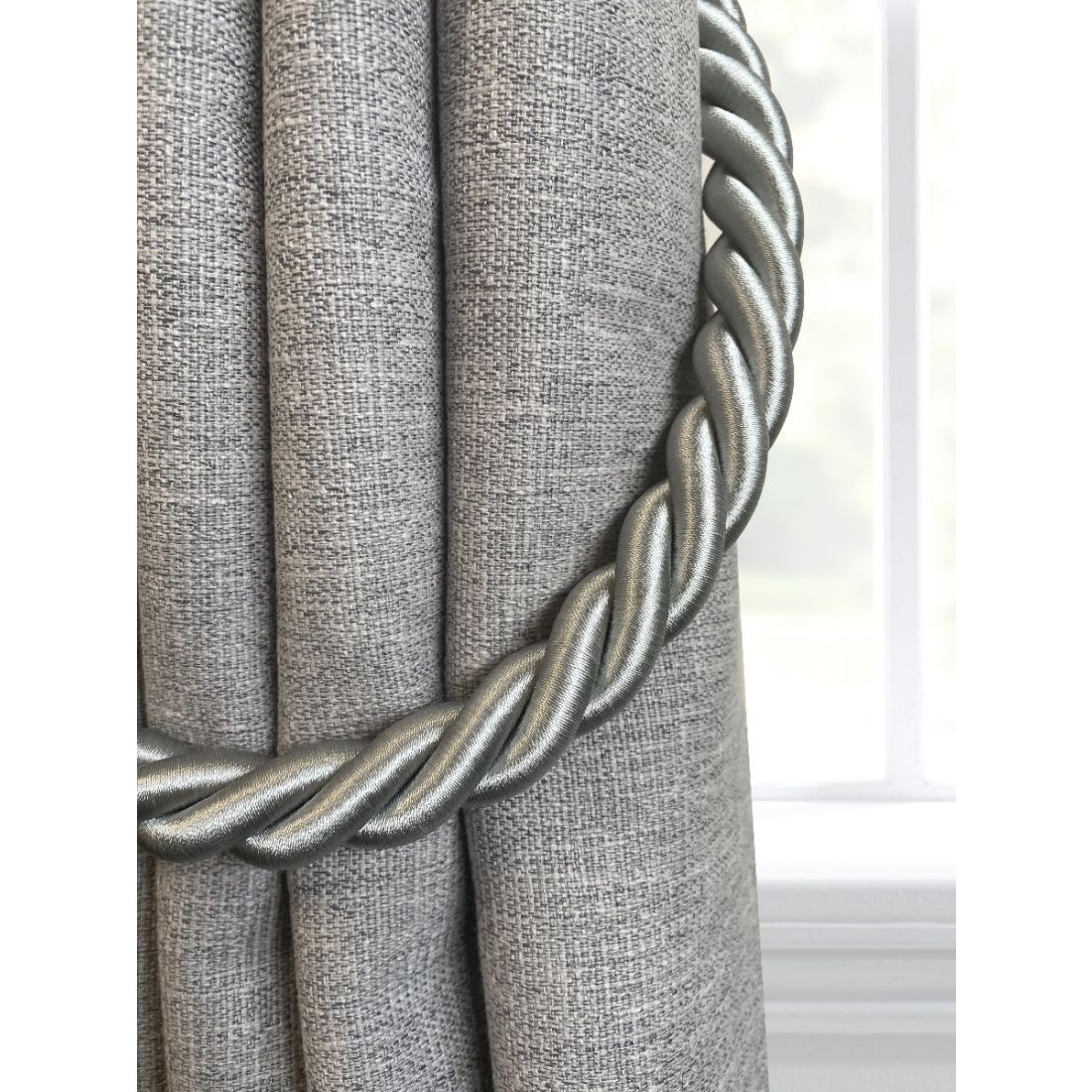 Pair of Chelsea Tie Back Rope - 800mm Long