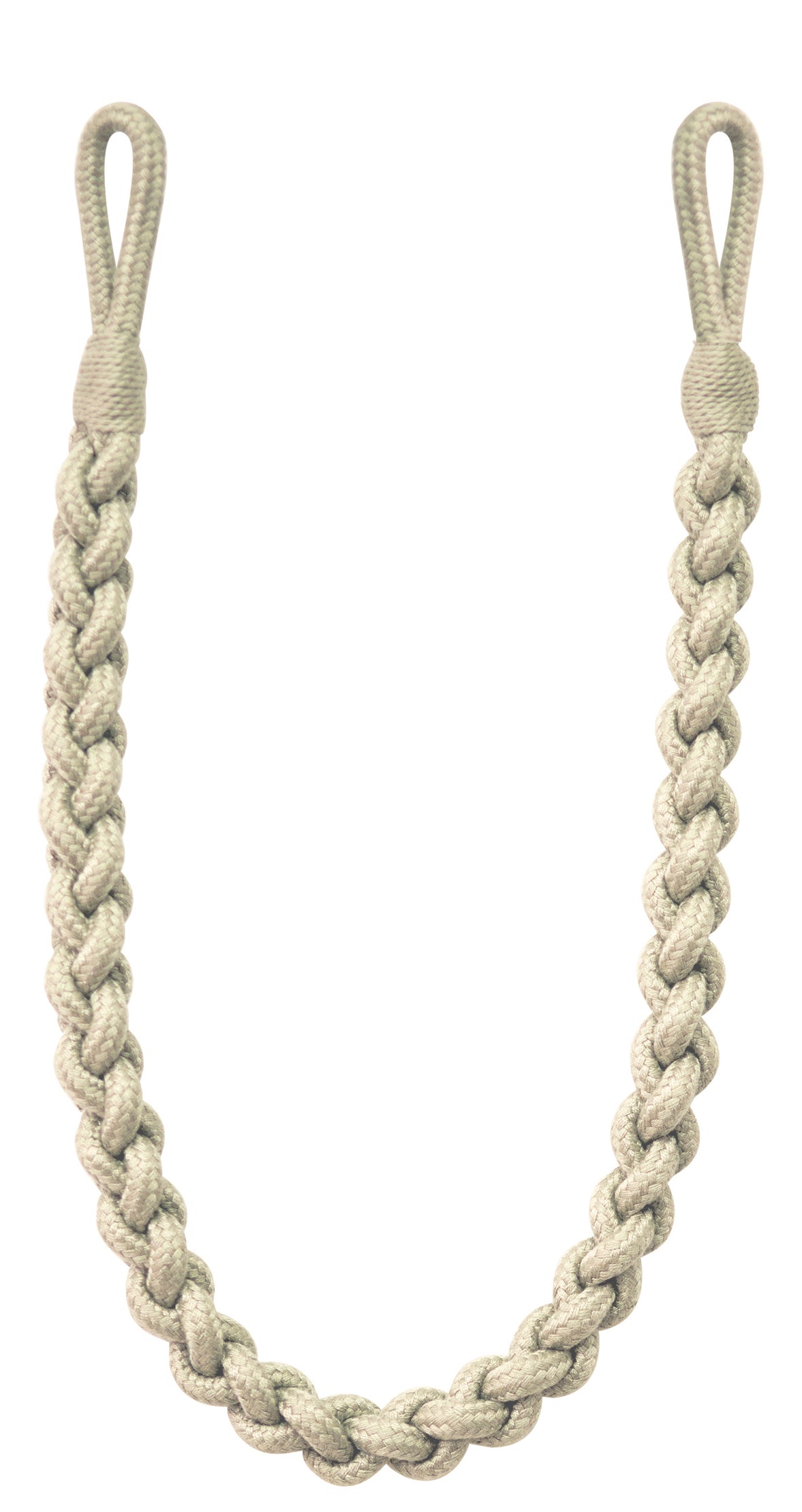 Pair of Braided Brampton Tie Back Ropes - 840mm Long