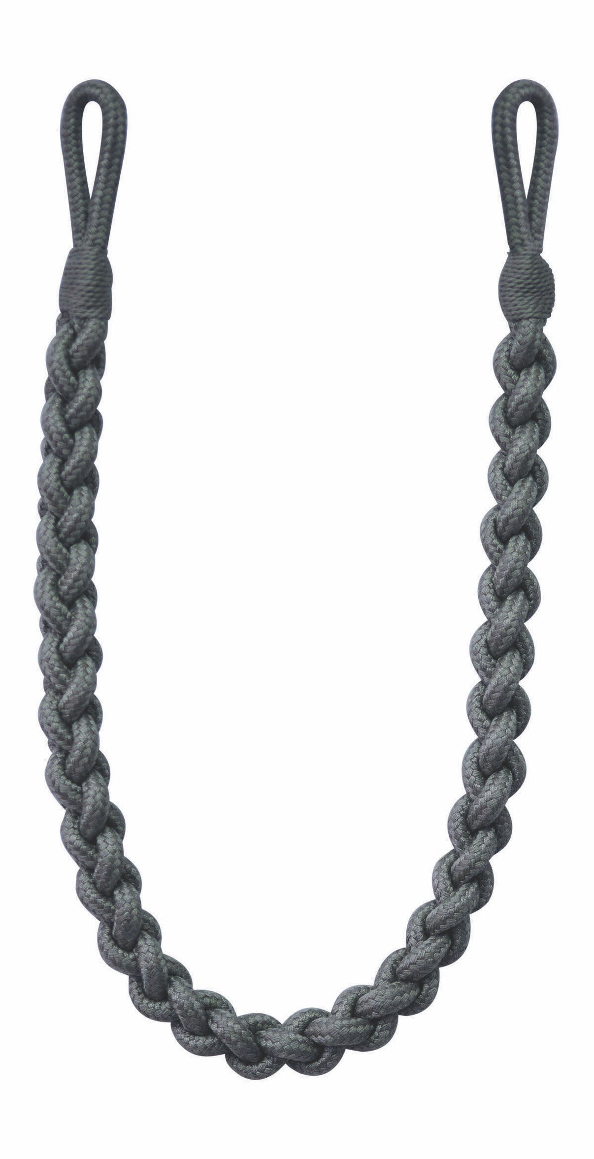 Pair of Braided Brampton Tie Back Ropes - 840mm Long