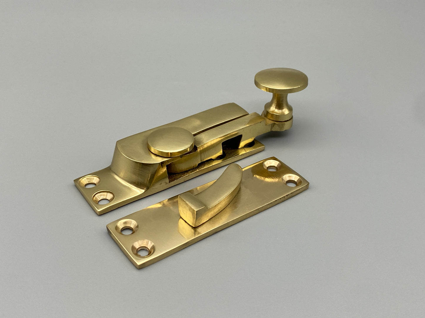 Solid Brass Sash Fastener Arm Type - 65mm - Pack of 1