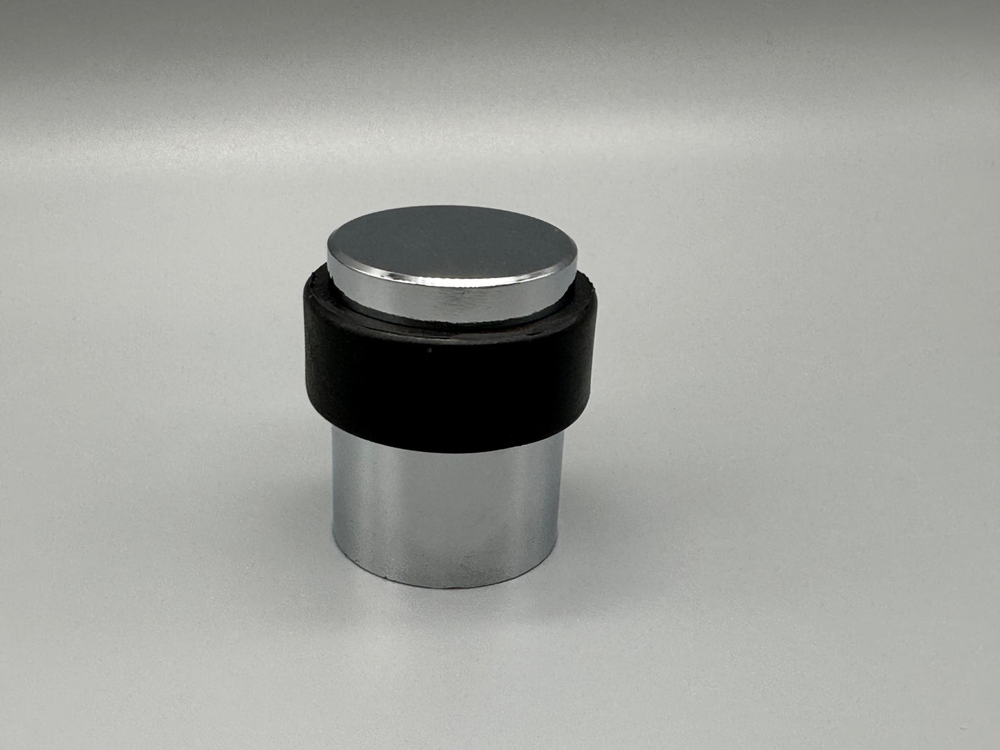 Polished Stainless Steel Floor Mounted Door Stopper - 40mm