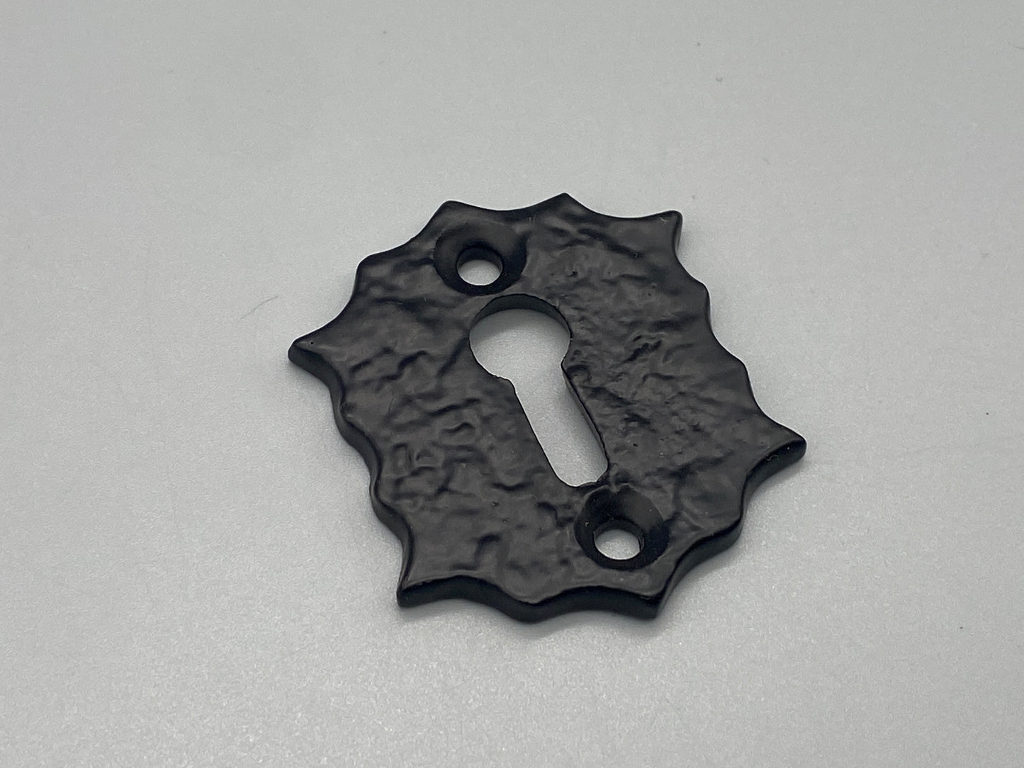 Antique Black Escutcheons w/ Screws