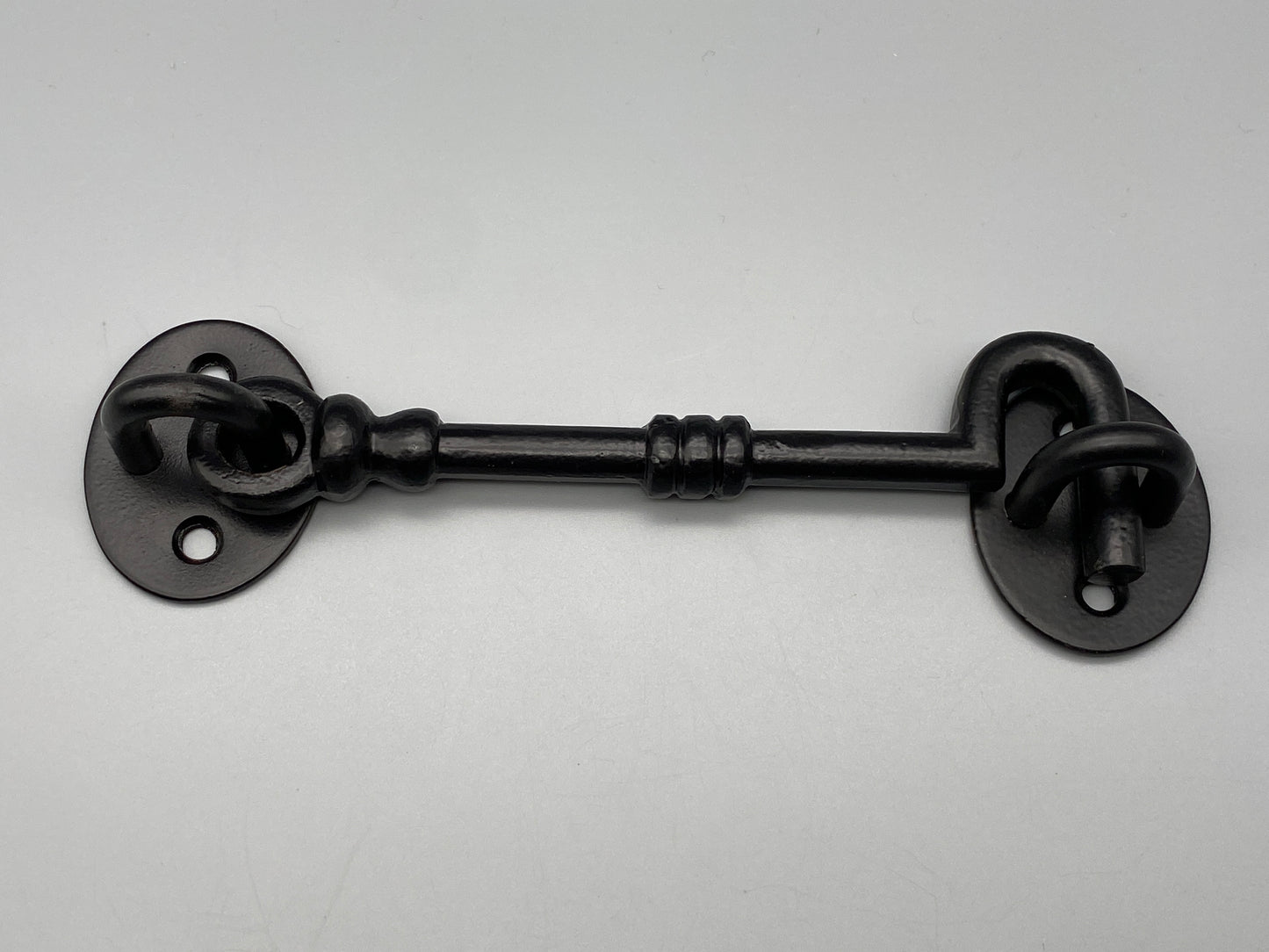 Forged Black Cabin Hook - Antiqued Style Cabin Hooks - Size From 75mm To 200mm