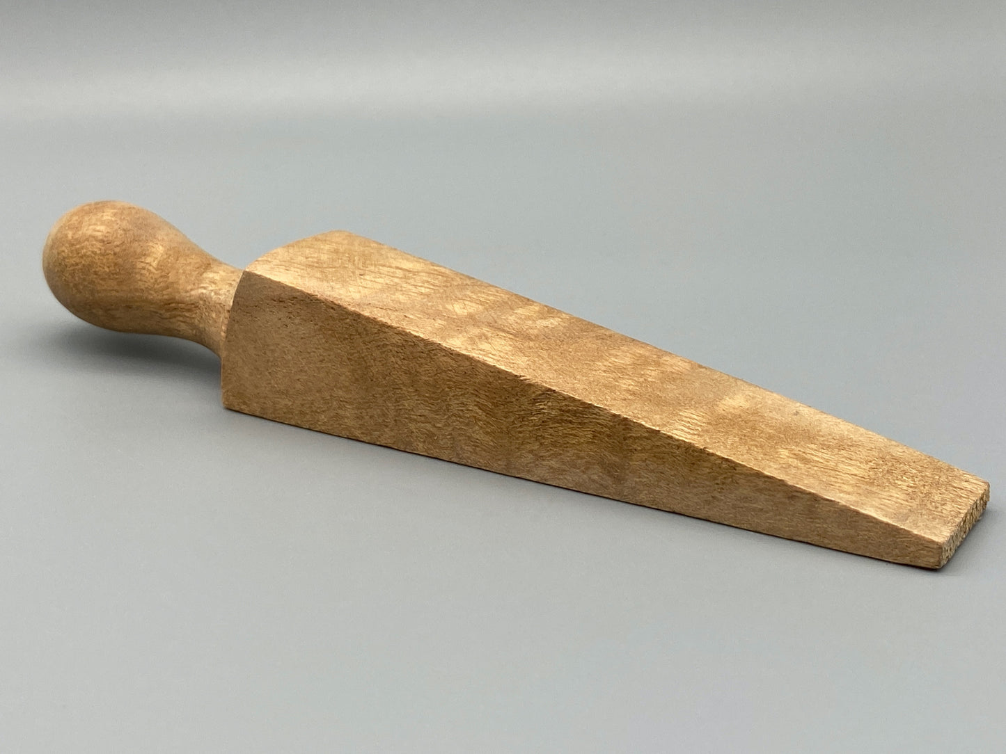 Natural Beech Wood Door Wedge - Solid Wood 163mm