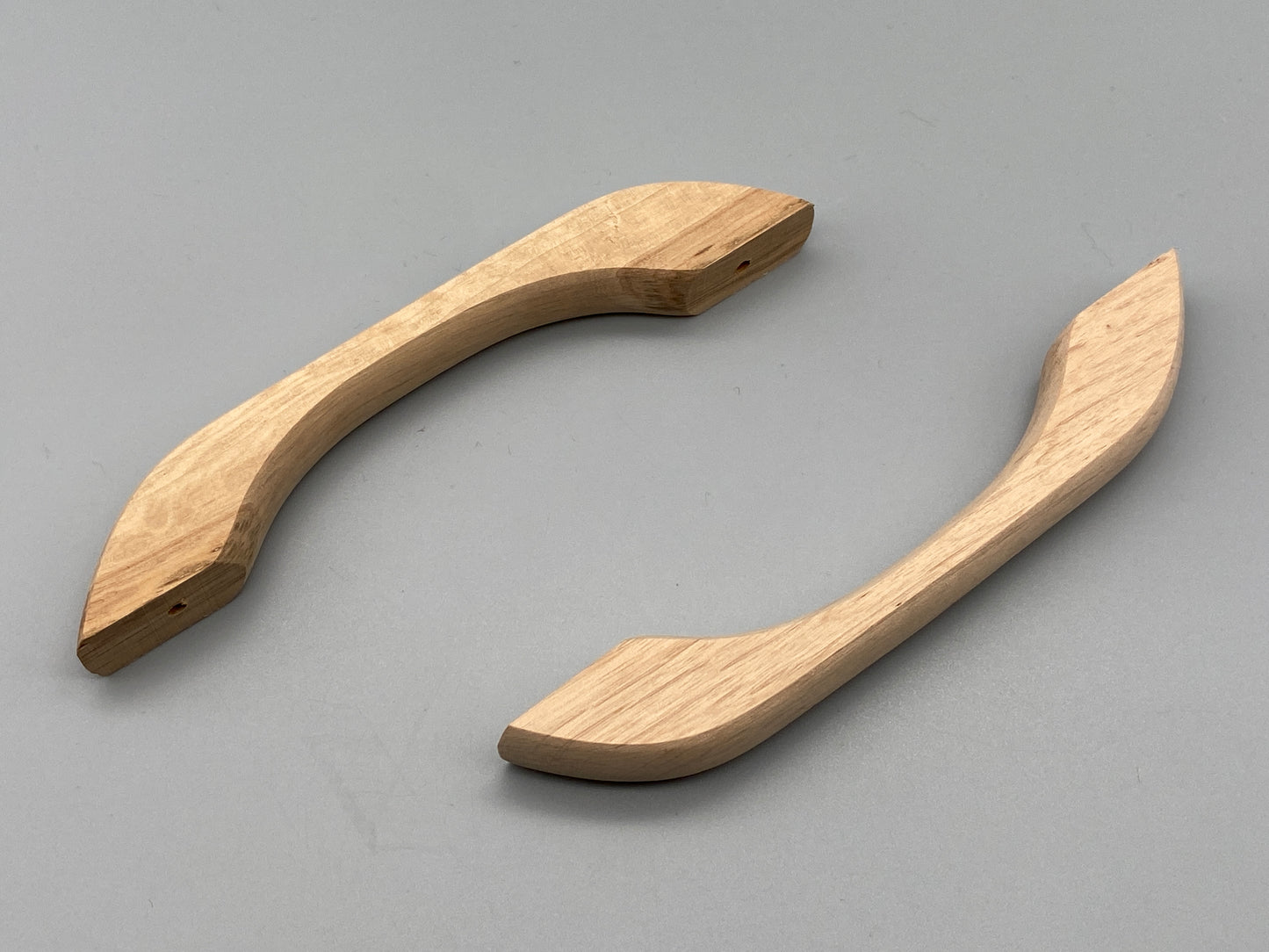 Solid Oak Wood Handles - 100mm - Unlacquered - Pack of 1
