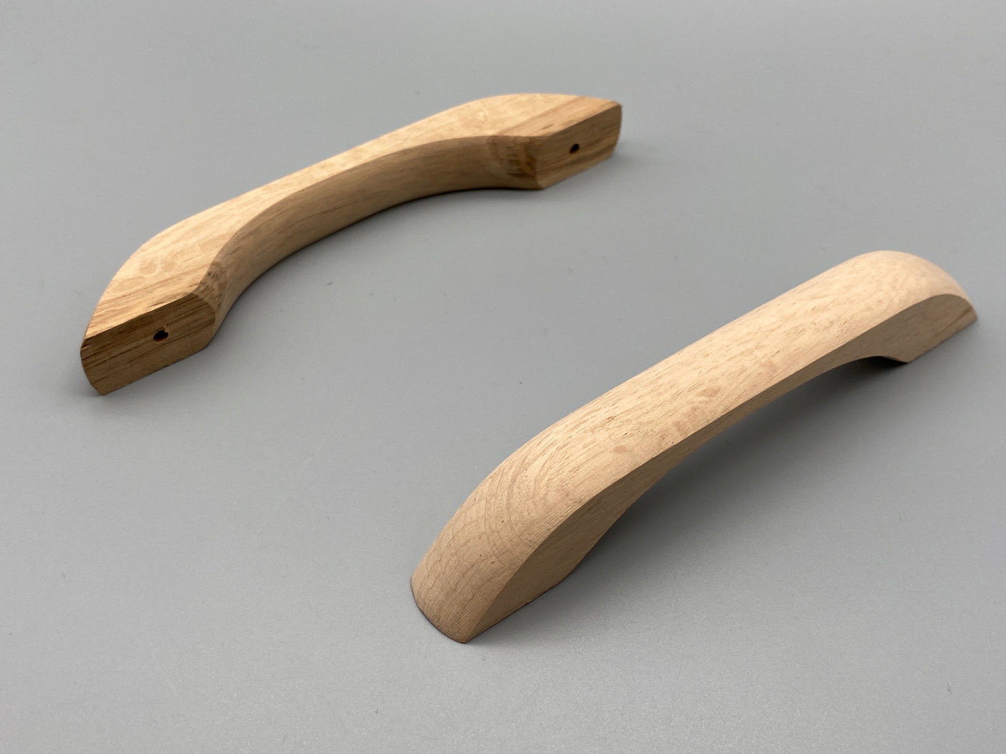 Solid Oak Wood Handles - 100mm - Unlacquered - Pack of 1