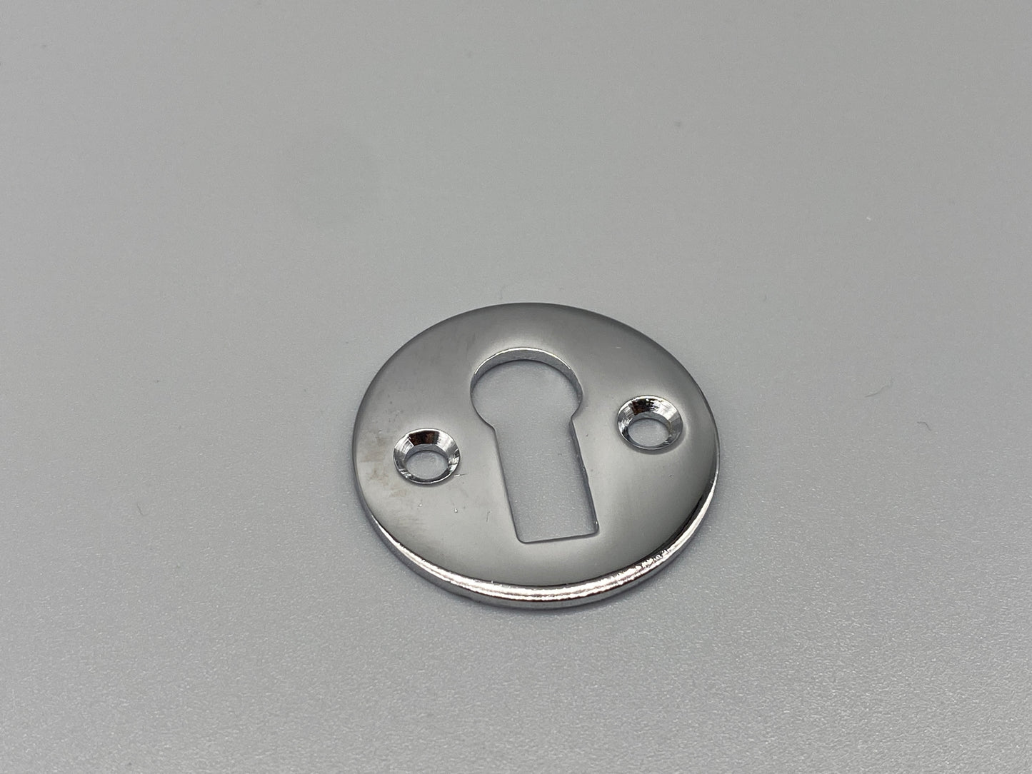 Open Chrome Escutcheons - 35mm