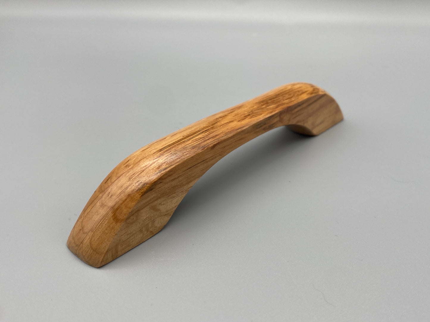 Solid Oak Wood Handles - 100mm - Lacquered - Pack of 1
