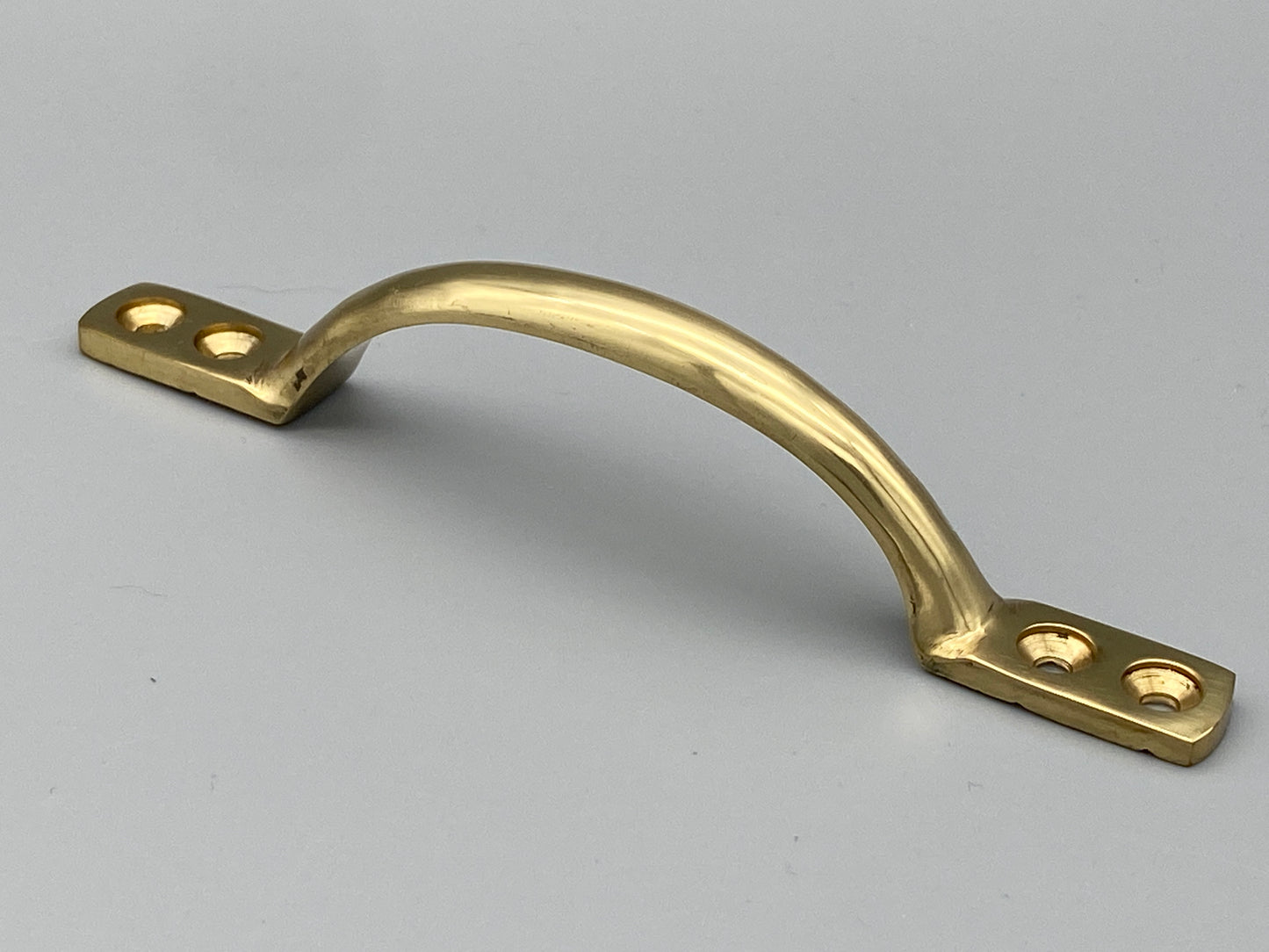 Solid Brass Sash Handles - Lacquered Brass - 125mm & 150mm - Pack of 1