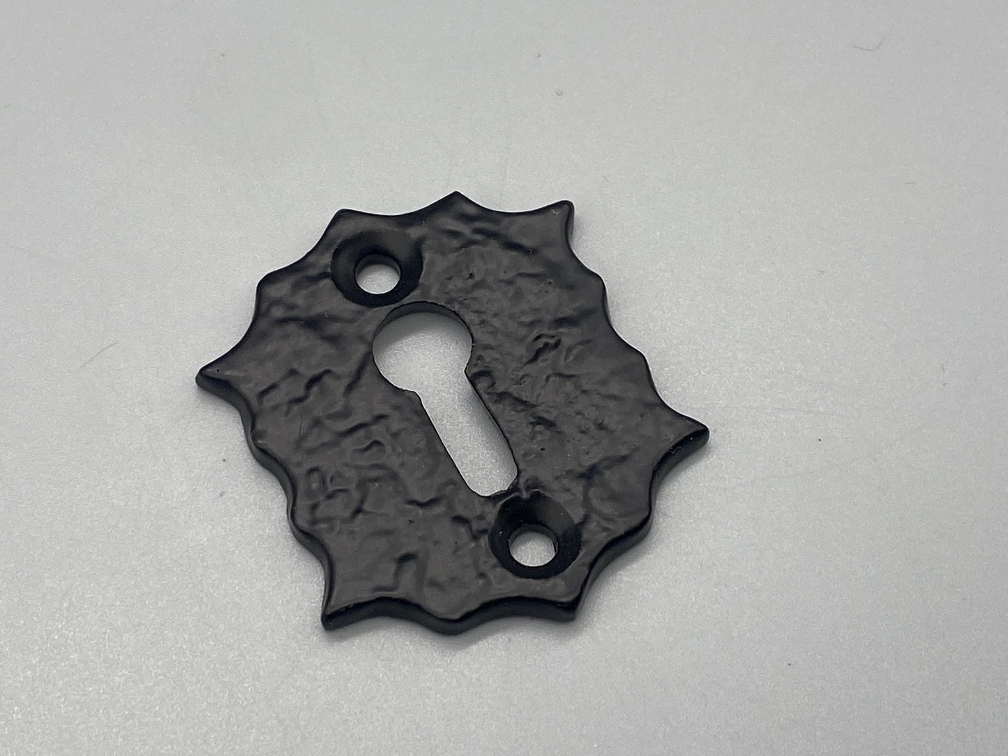 Antique Black Escutcheons w/ Screws