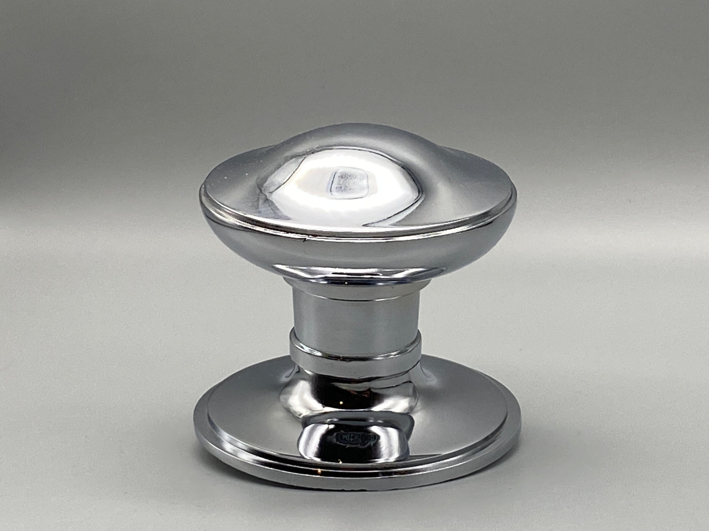 Solid Chrome Main Door Centre Knob - 75mm Diameter