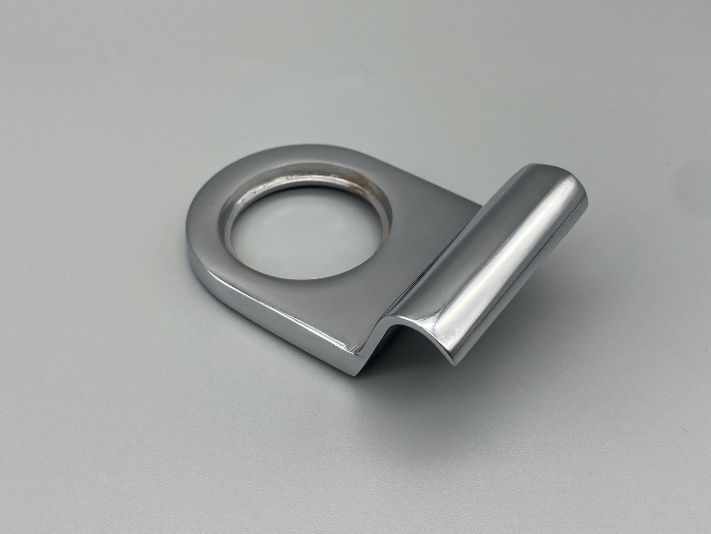 Solid Chrome Victorian Cylinder Pull 75mm - Pack of 1