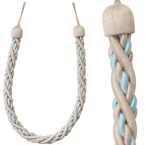 Pair of Twisted Montpelier Tie Back Ropes - 920mm