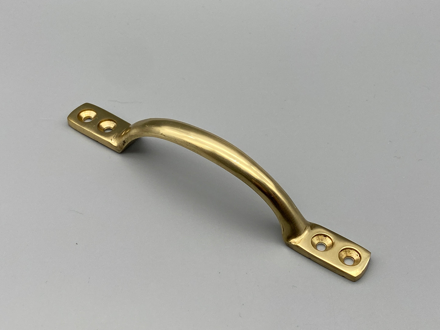 Solid Brass Sash Handles - Lacquered Brass - 125mm & 150mm - Pack of 1