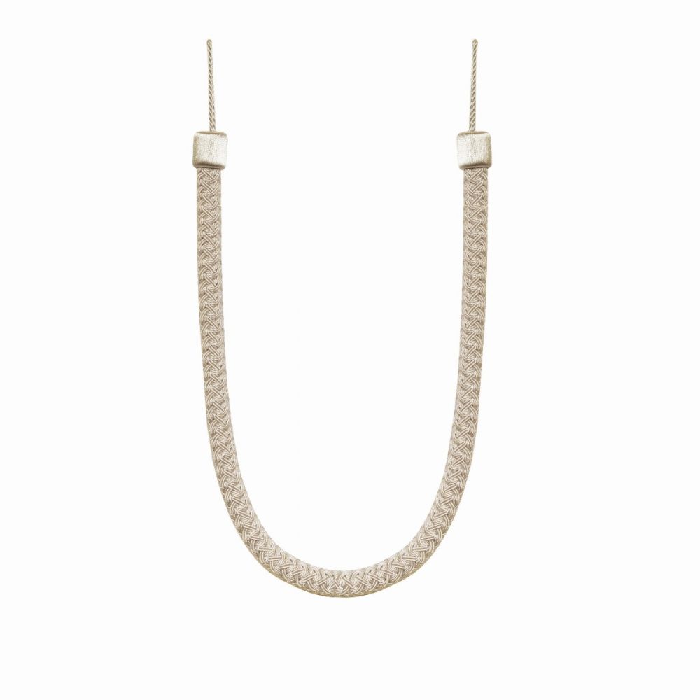 Pair of Braided Knightsbridge Tie Back Ropes - 870mm Long