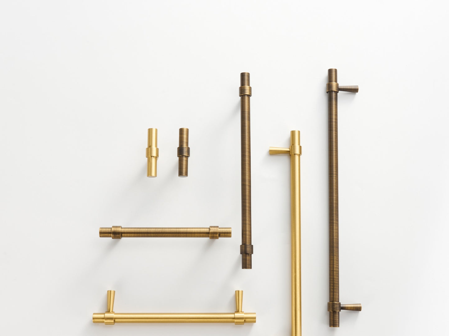 Luxury Solid Brass Cabinet Handle Collection - Hampshire