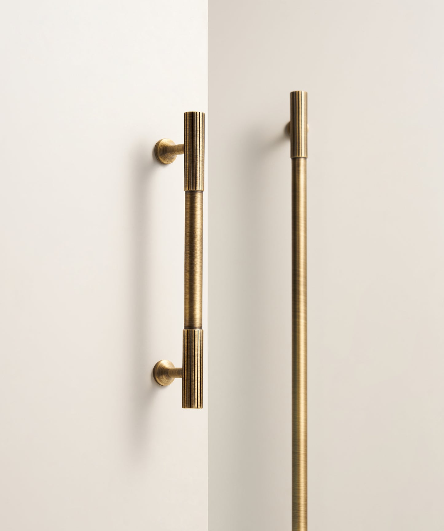 Luxury Solid Brass Cabinet Handle Collection - Hamptons