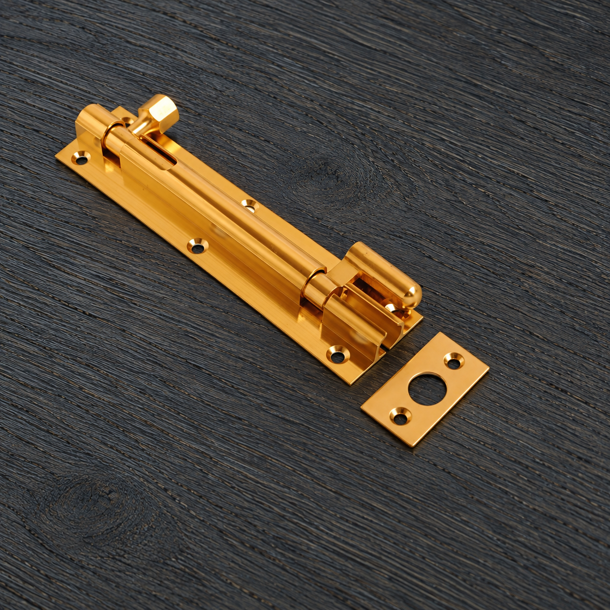 Necked Brass Barrel Bolts - Length and Width Options