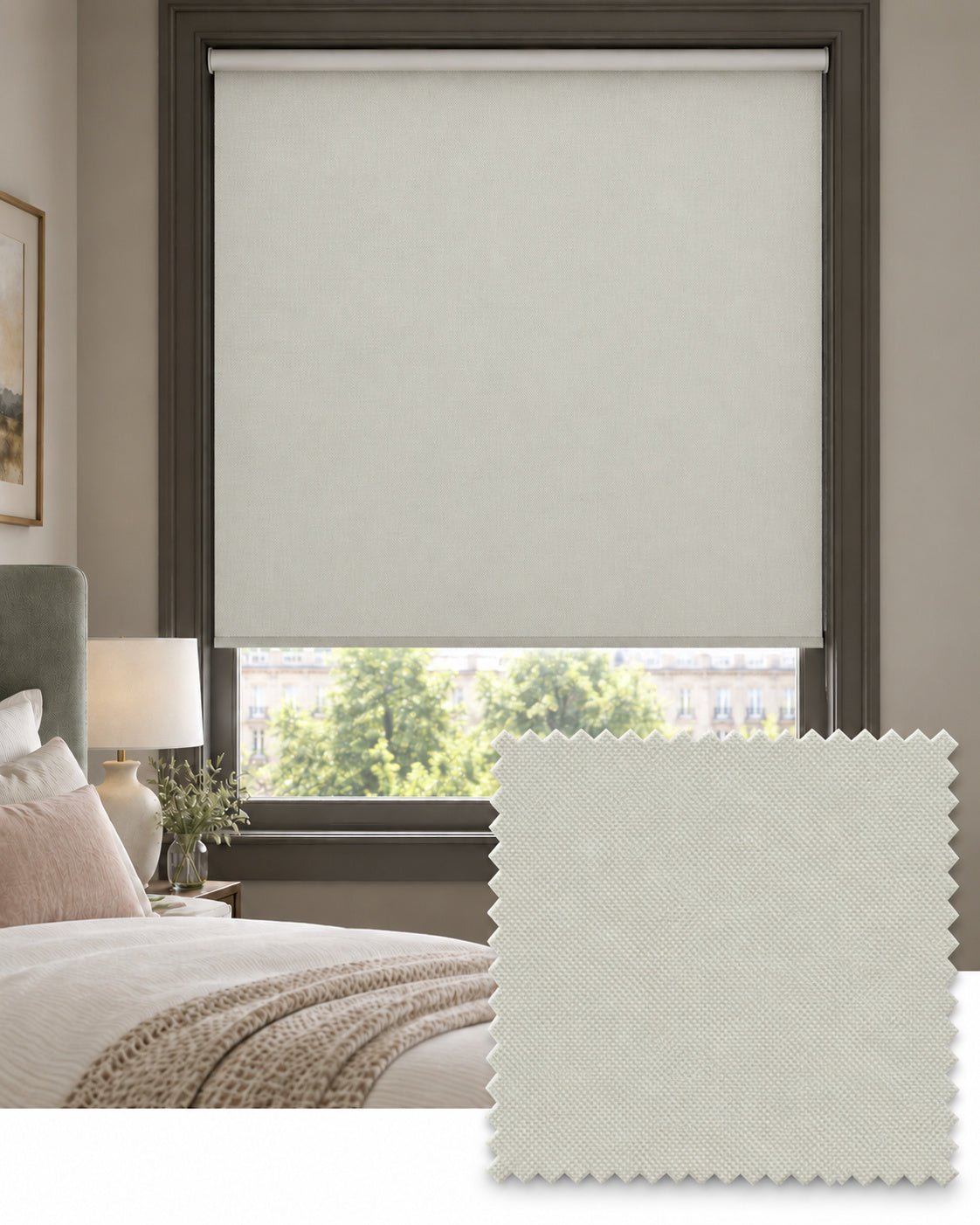 Prima Pebble Roller Blind, Made to Measure