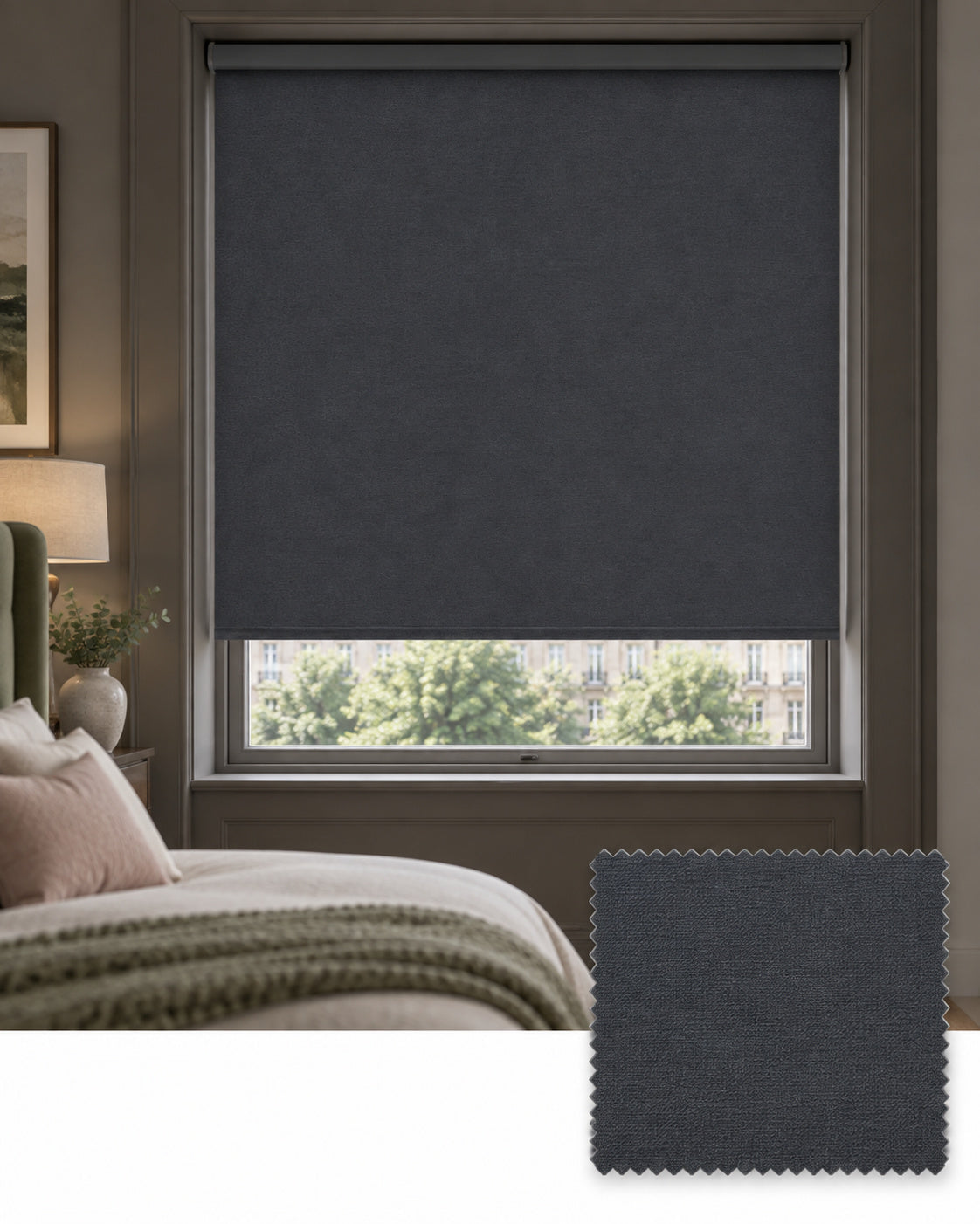 Colourtex Granite Roller Blind, Made to Measure