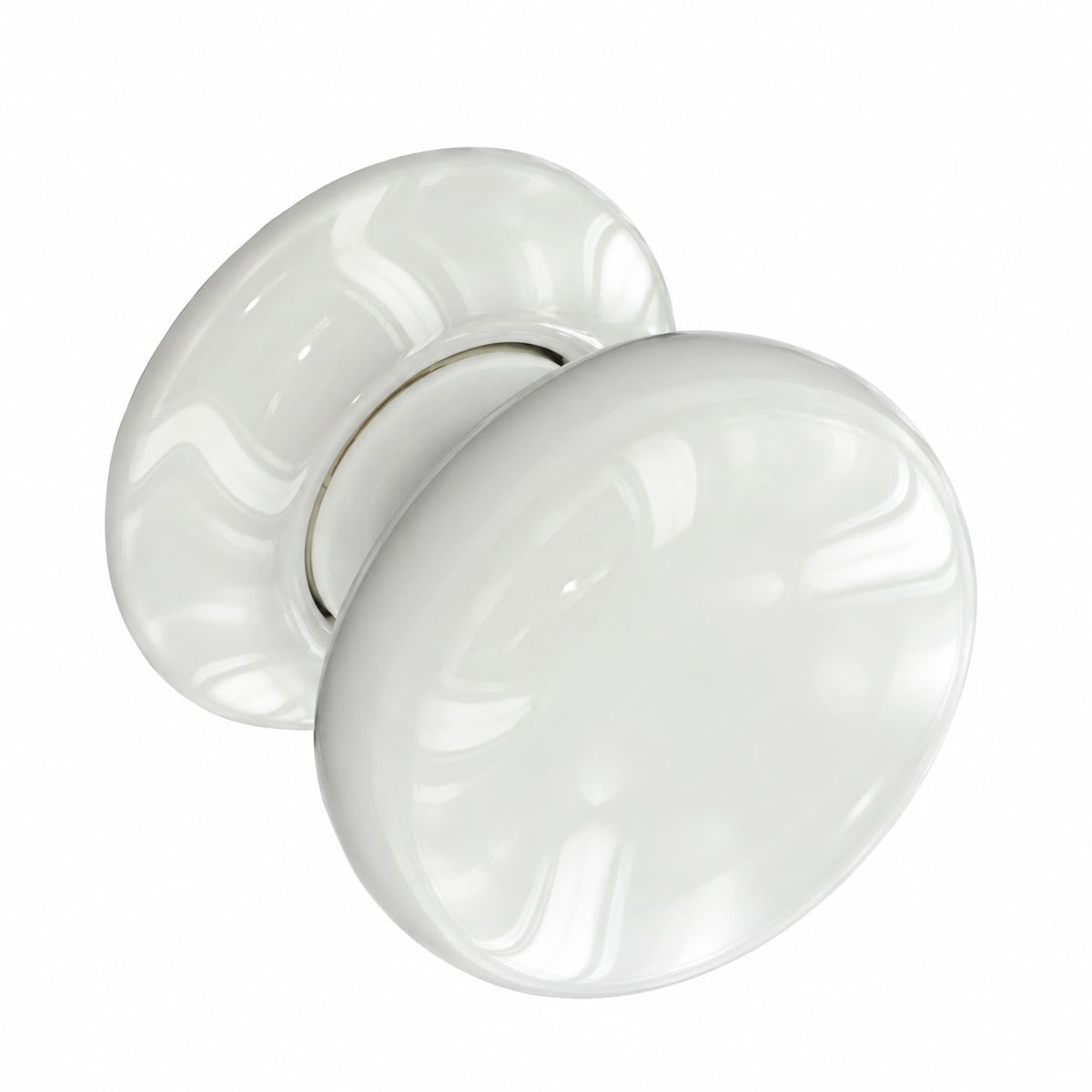 2x Ceramic Door Knobs - 60mm Pair - Choice of Four Designs