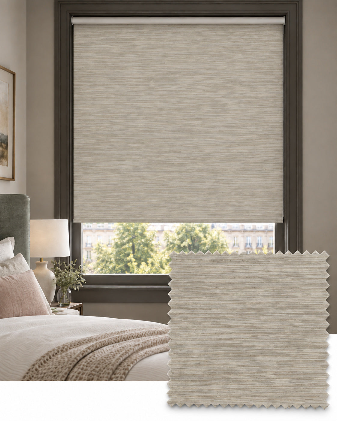 Strata SPC Calico Roller Blind, Made to Measure
