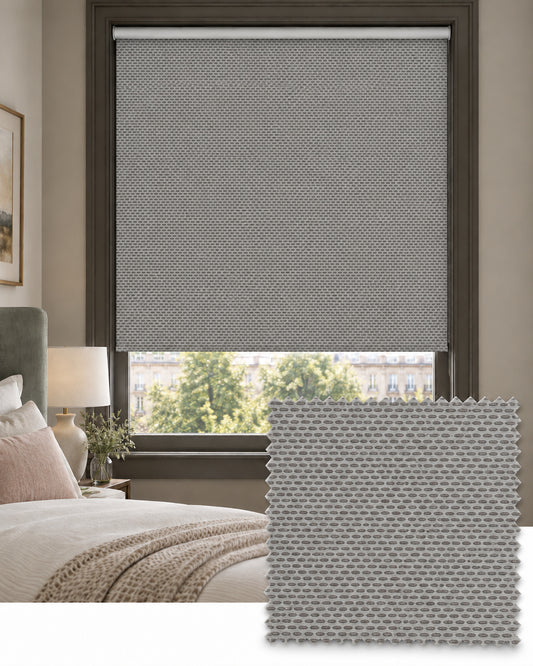 Nimbus Cloud Blackout Roller Blind, Made to Measure
