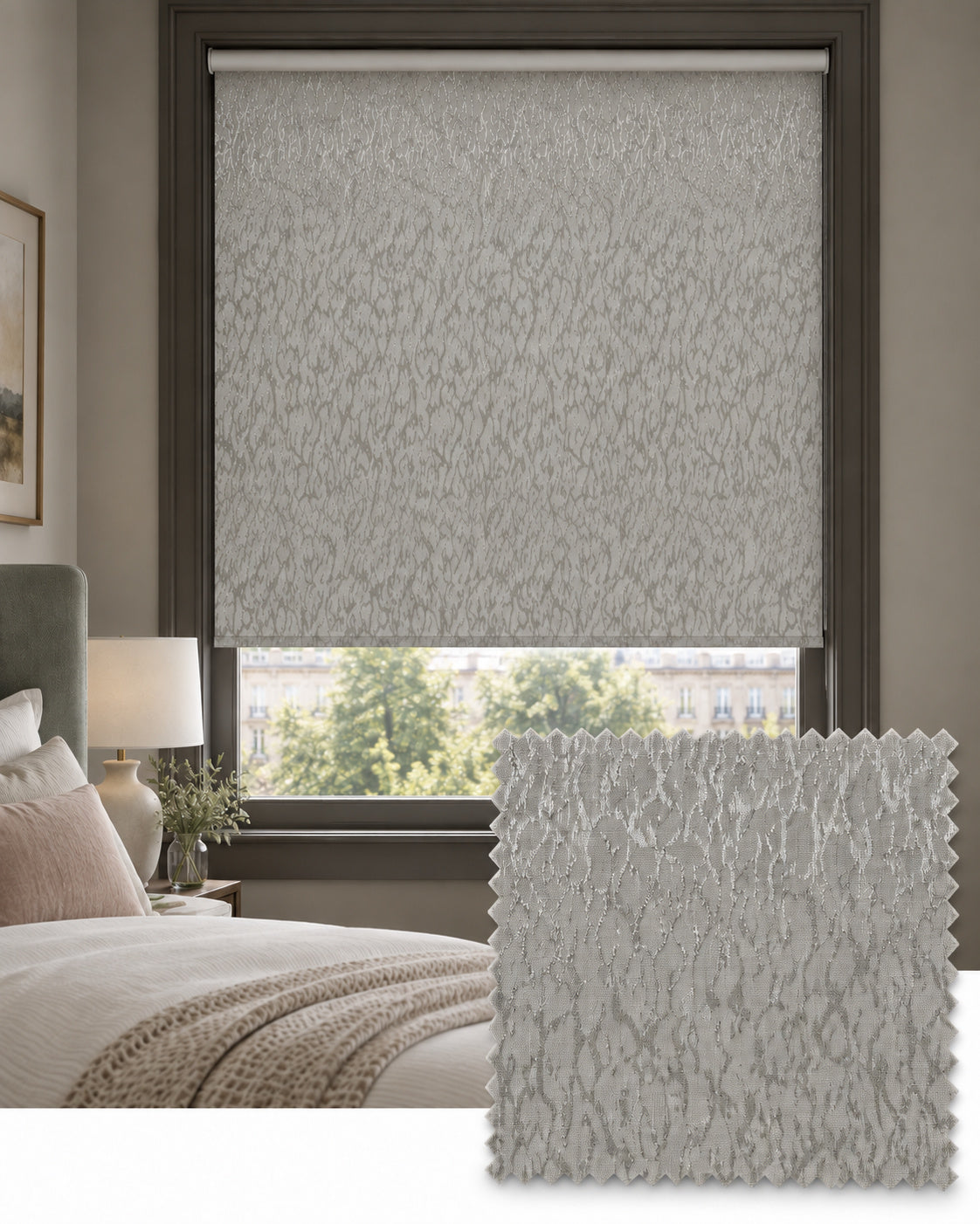Albery Cashmire Roller Blind, Made to Measure