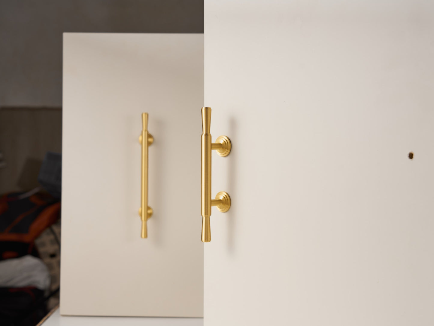 Solid Brass Cabinet Handle Collection - Lemington