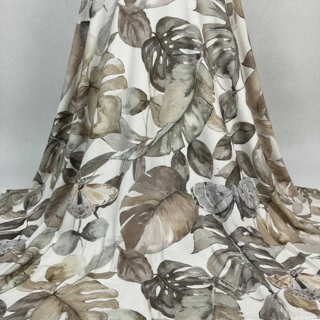 Made to Measure Cotton Curtains / Roman Blinds Rich Botanical Pattern – Available in 6 Designs - Sample Only