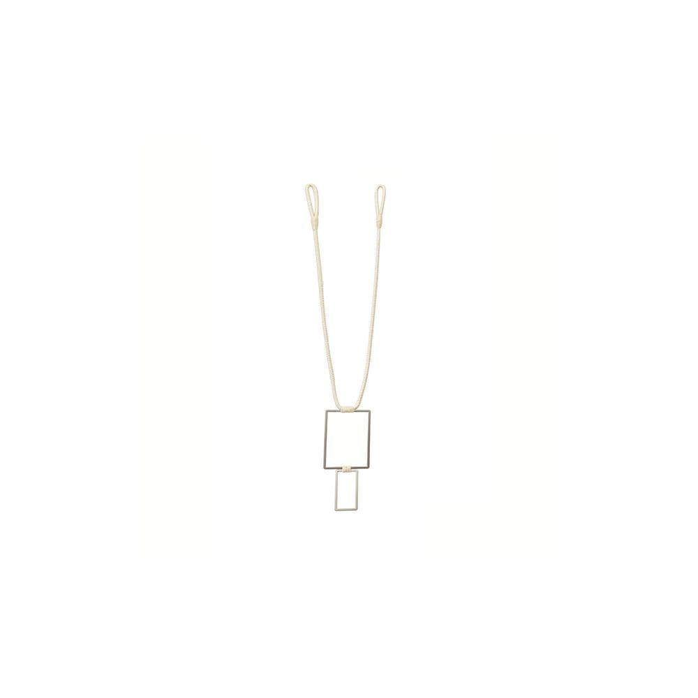 2x Jones Luxor Geometric Rope Curtain Tieback - 3 Colours