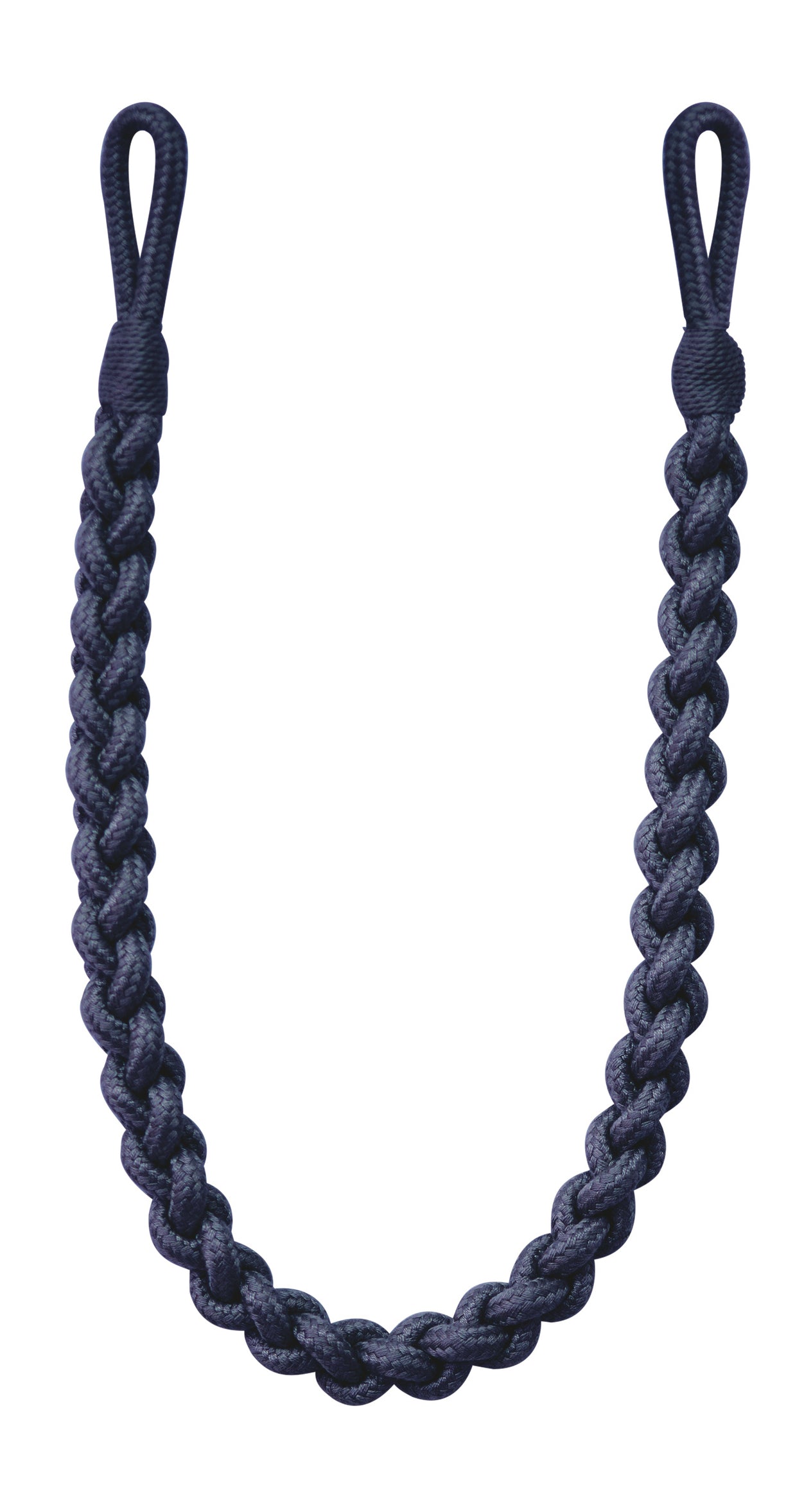 Pair of Braided Brampton Tie Back Ropes - 840mm Long