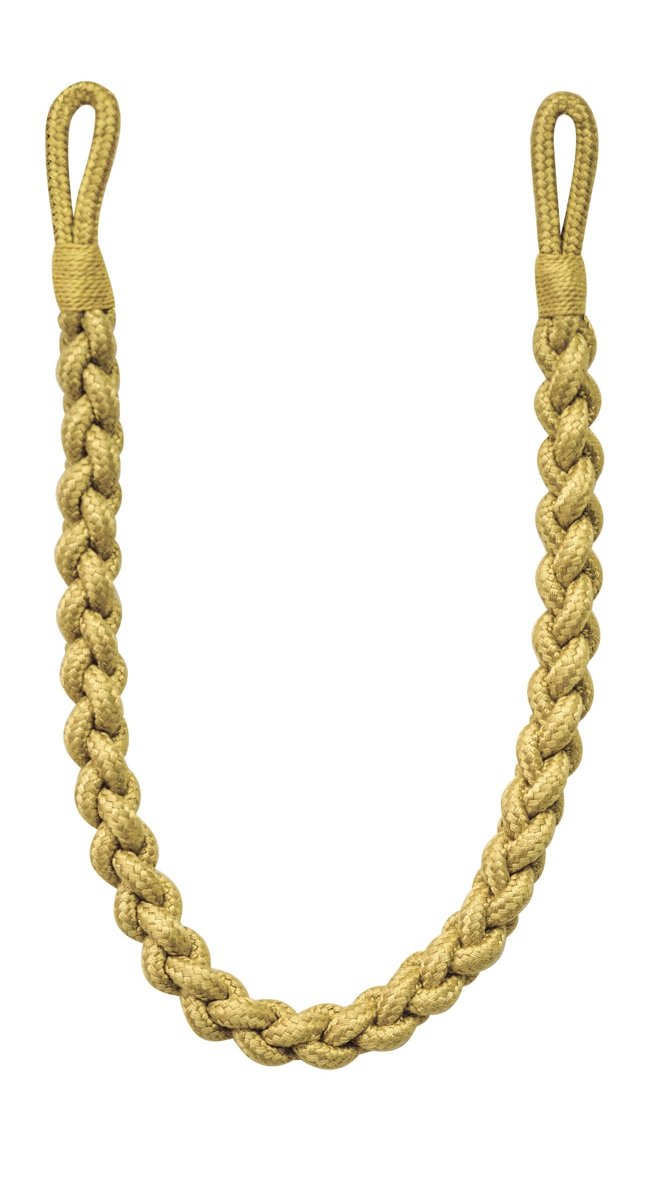 Pair of Braided Brampton Tie Back Ropes - 840mm Long