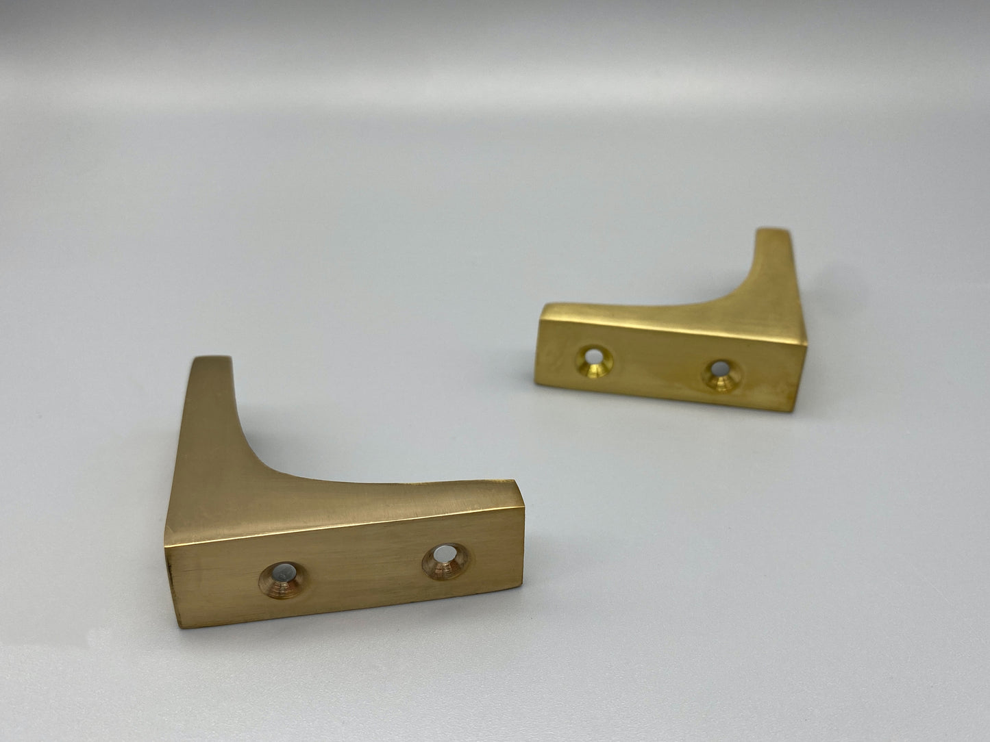 Solid Brass Chest Corner - Angle Corner - 50mm - Pack of 1