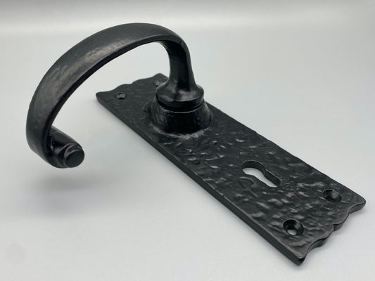 Old Hill Ironworks Bedford Suite Lever Lock Handles - 158mm x 55mm