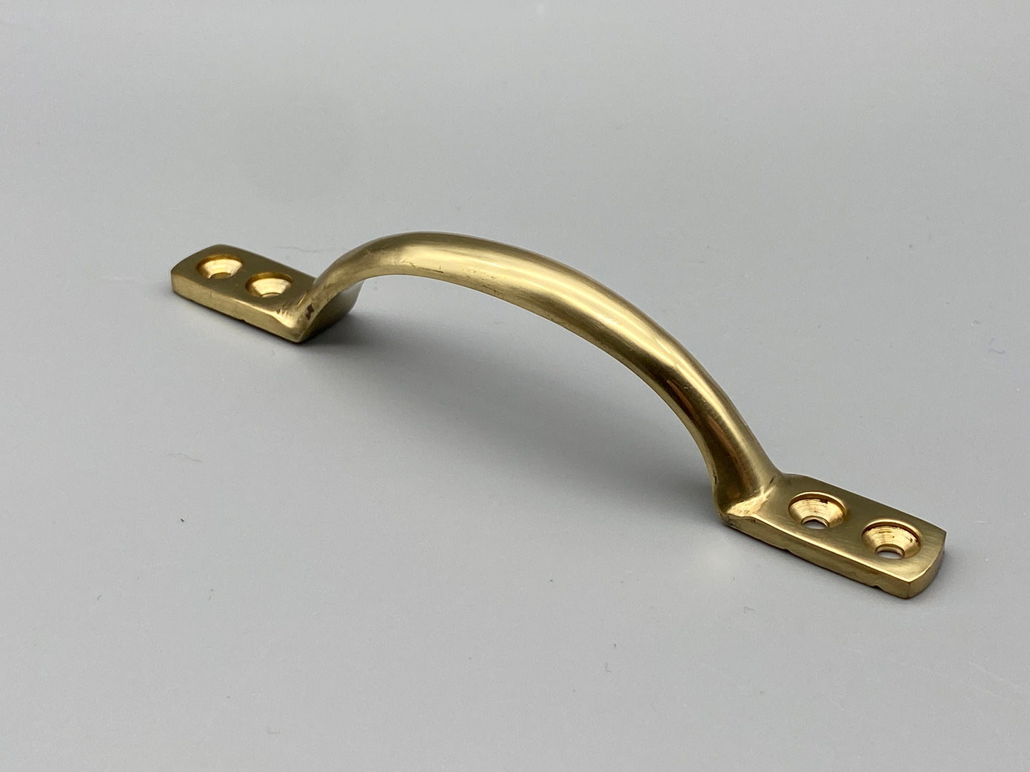 Solid Brass Sash Handles - Lacquered Brass - 125mm & 150mm - Pack of 1